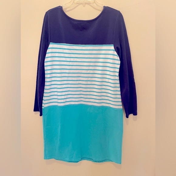 Tracy Negoshian Dress Large Long Sleeves and Pockets - Picture 3 of 8